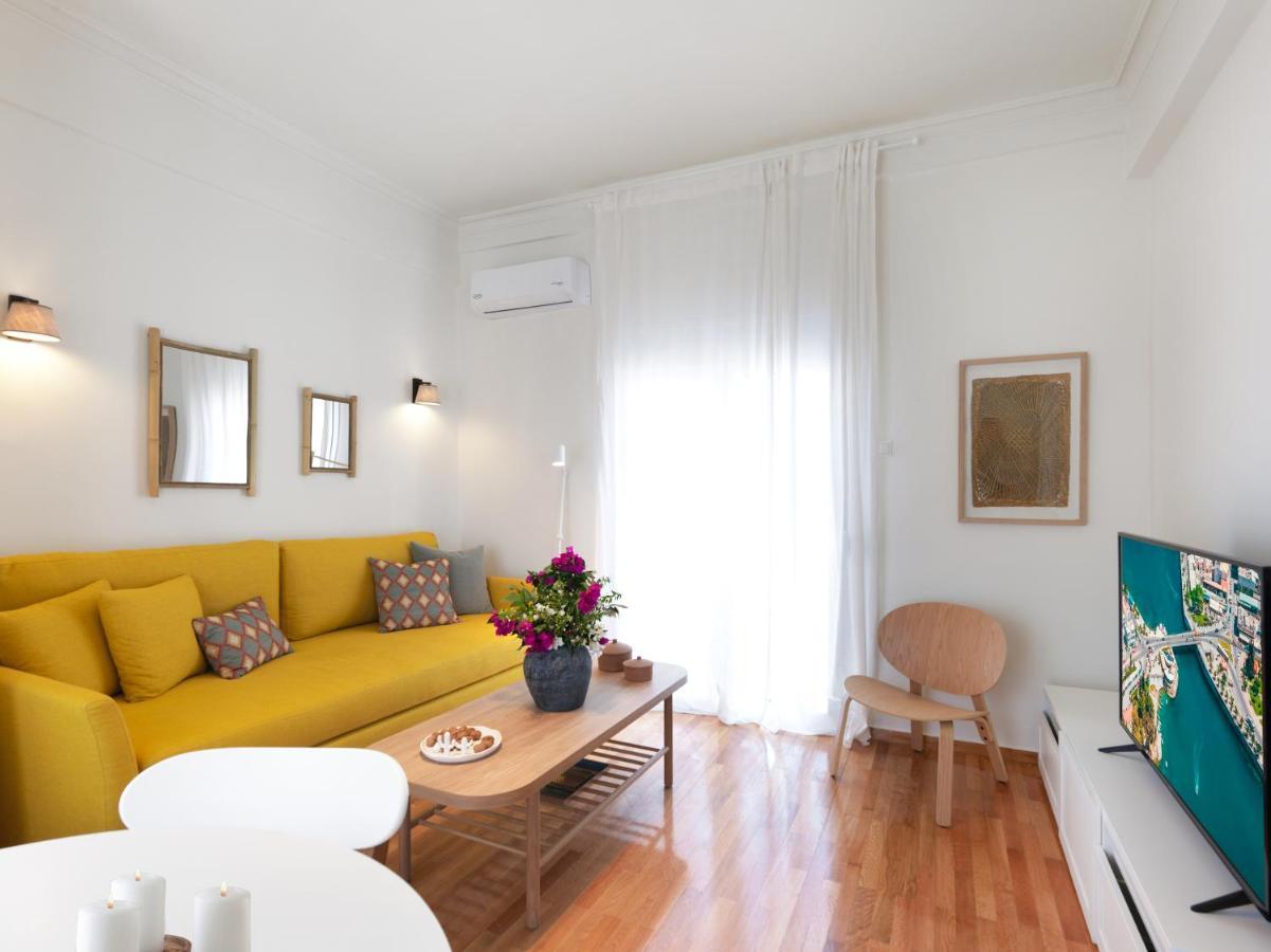 Modern Penthouse Overlooking Halkis Chalkís Buitenkant foto