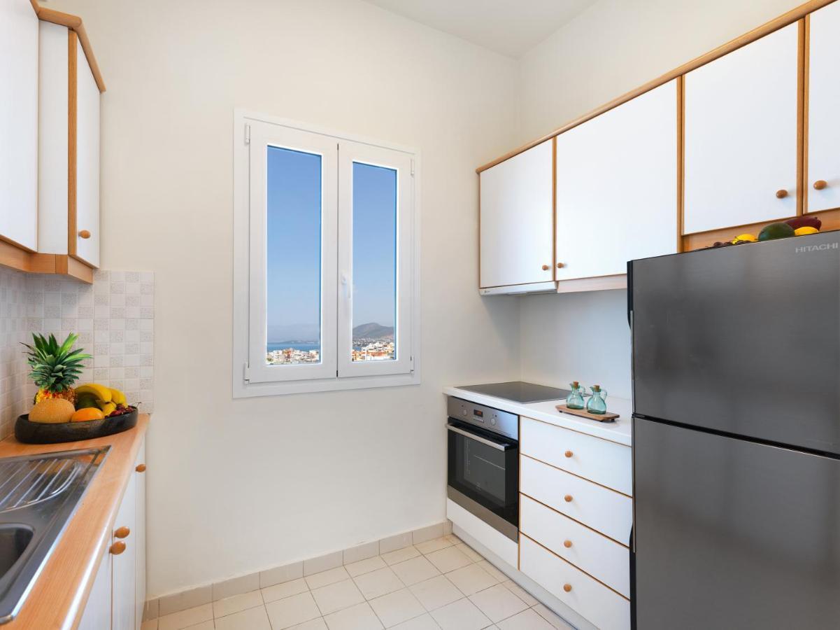 Modern Penthouse Overlooking Halkis Chalkís Buitenkant foto